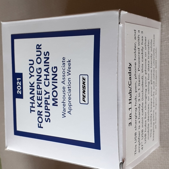 Penske Phone USB Port Charging Desk Caddy New - Picture 6 of 6